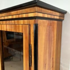 Cherry Biedermeier Bookcase - Top Side Detail - Styylish