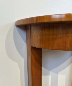 Small Biedermeier Demi-Lune Console Table - Edge of Table - Styylish