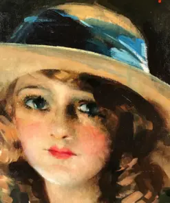 Alternative view of Painting by Charles Joseph Watelet (1867-1954)