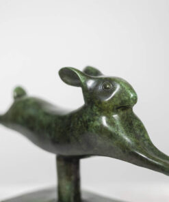 François Pompon “Lapin courant” - Face - Styylish