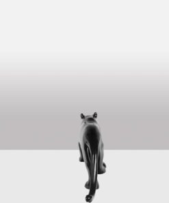 François Pompon “Grande panthère noire” - Back Profile - Styylish