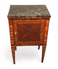 Antique French Louis XVI Nightstand - front view - Styylish