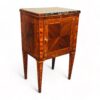 Antique French Louis XVI Nightstand - Three quarter view- Styylish