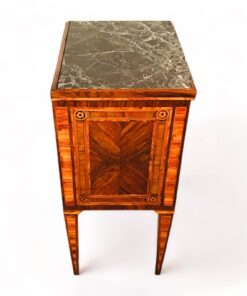 Antique French Louis XVI Nightstand -side view right- Styylish