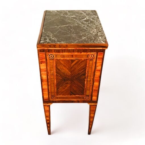 Antique French Louis XVI Nightstand -side view right- Styylish