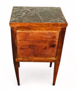 Antique French Louis XVI Nightstand -back view - Styylish