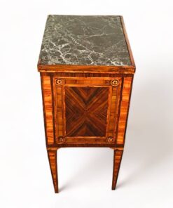 Antique French Louis XVI Nightstand -side view left- Styylish