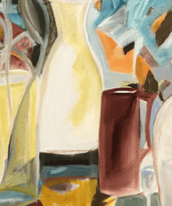 Artwork by Cécile Ganne- detail of yellow bottle- Styylish