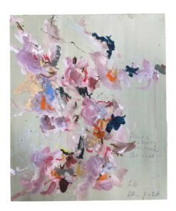 Painting by Kristin Herberger-Koch, Flowers from the Secret Garden