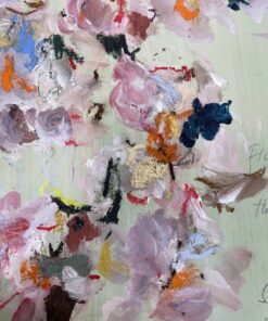 Alternative view of Painting by Kristin Herberger-Koch, Flowers from the Secret Garden