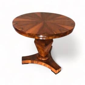 Biedermeier Walnut Table, Germany 1820