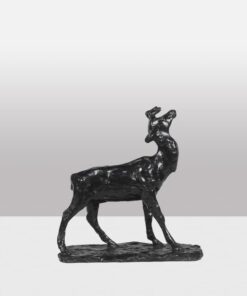 François Pompon “Cerf Bramant” - Side of Body Details - Styylish