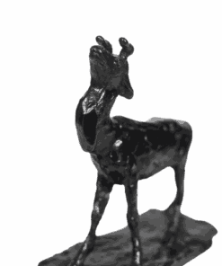 François Pompon “Cerf Bramant” - Neck Details - Styylish