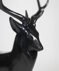 François Pompon “Grand Cerf” - Side of Face - Styylish