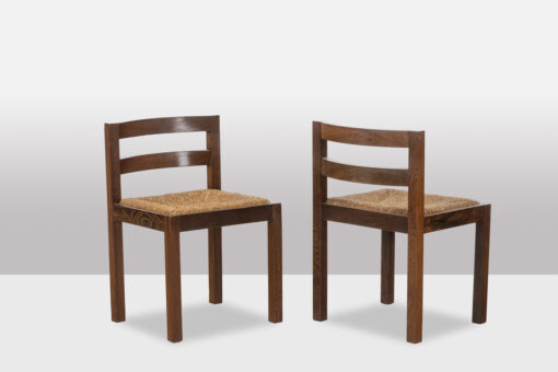 Wengé Dining Room Set - Side and Back Profile - Styylish