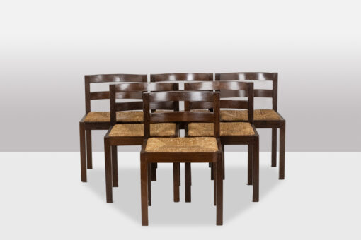 Wengé Dining Room Set - Set of Six Chairs - Styylish