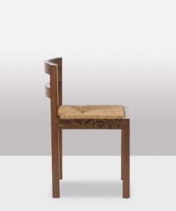 Wengé Dining Room Set - Side Profile of Chair - Styylish