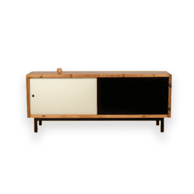 Ate Van Apeldoorn Sideboard, Pitch Pine, 1970s.