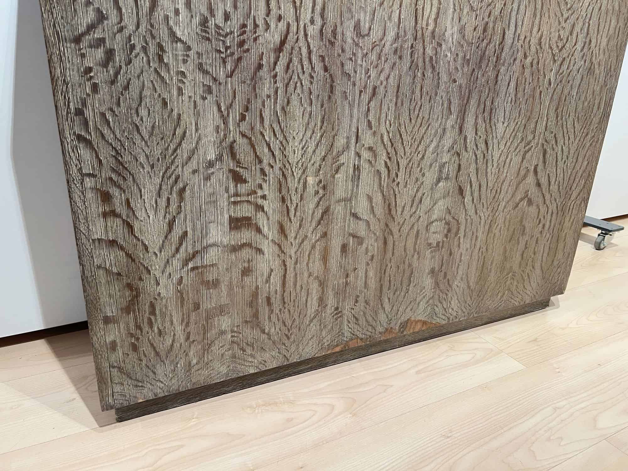 Art Deco Office Bookcase, De Coene Frères, Limed Oak, Belgium circa 1935 - Image 19