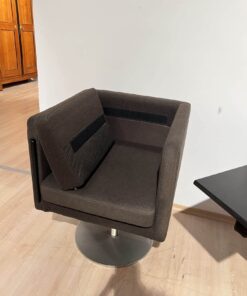 Pair of Cubic Swivel Chairs - Behind Cushion - Styylish