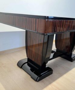 Alternative view of Art Deco Dining Room Set with Eight Chairs, Makassar, France circa 1930