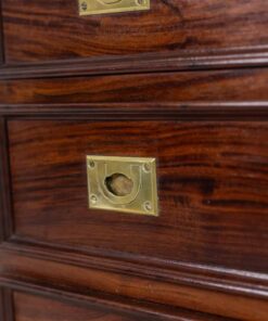 Pair of Mahogany Chests - Handle Detail - Styylish
