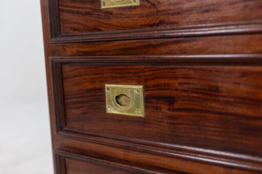 Pair of Mahogany Chests - Handle Detail - Styylish