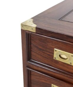 Pair of Mahogany Chests - Side Detail - Styylish
