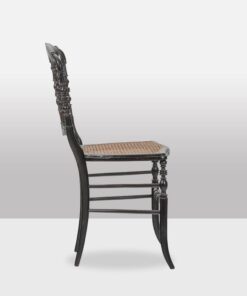Caned Chair - Side Profile - Styylish