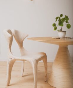 Dune Carved Chair - With Table - Styylish
