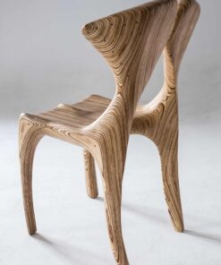 Dune Carved Chair - Side Profile - Styylish