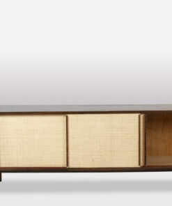 Wenge Sideboard - Full Profile with Doors Open - Styylish