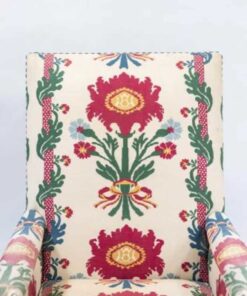 Louis XIV Style Armchairs - Fabric Detail - Styylish