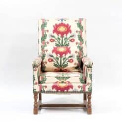 Louis XIV Style Armchairs - Front Detail - Styylish