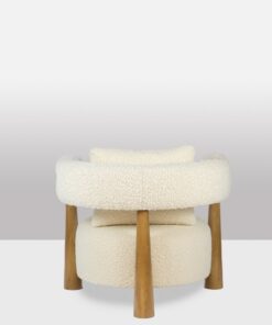 Pair of “Bean” Shaped Armchairs - Back Profile - Styylish