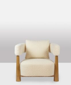 Pair of “Bean” Shaped Armchairs - Full Profile - Styylish