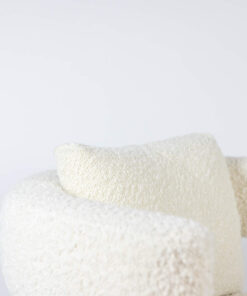 Pair of “Bean” Shaped Armchairs - Cushion Detail - Styylish