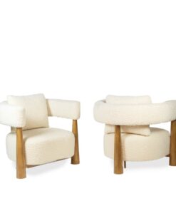 Pair of “Bean” Shaped Armchairs - Styylish