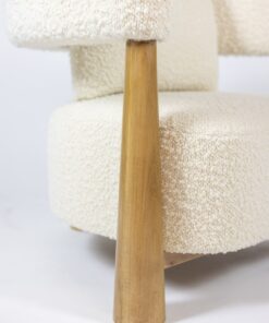 Pair of “Bean” Shaped Armchairs - Leg Profile - Styylish