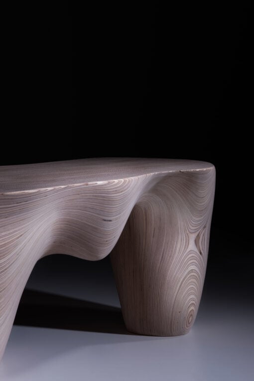 Flow Carved Bench - Corner - Styylish