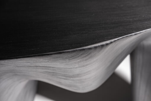 Flow Carved Bench - Edge Detail - Styylish