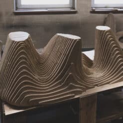 Flow Carved Bench - In Progress - Styylish