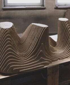 Flow Carved Bench - In Progress - Styylish