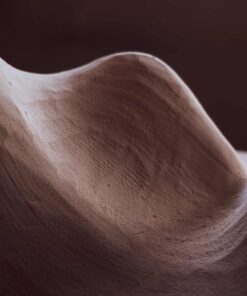 Flow Carved Bench - Raw Wood - Styylish