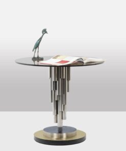 “Organ” Pedestal Table - Staged - Styylish