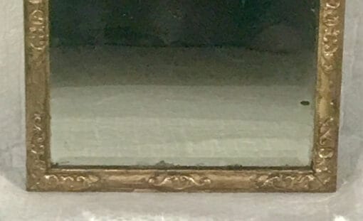 French Baroque Style gilt wood mirror - Bottom Detail - Styylish