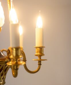 Louis XVI Style Chandelier - Light Details - Styylish