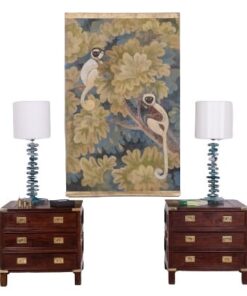 Pair of Mahogany Chests - Set of Two - Styylish