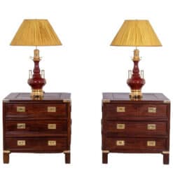 Pair of Mahogany Chests - Pair - Styylish