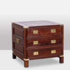 Pair of Mahogany Chests - Drawers Closed - Styylish